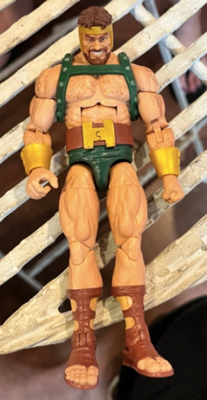 Marvel Legends Hercules Retro Collection 6" Hasbro Figure Loose Incomplete